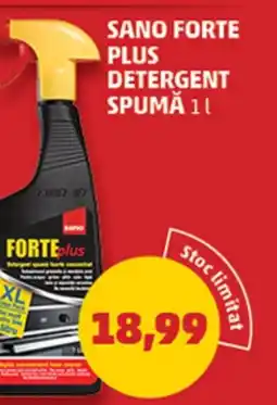 Penny Sano Forte plus detergent spuma Ofertă