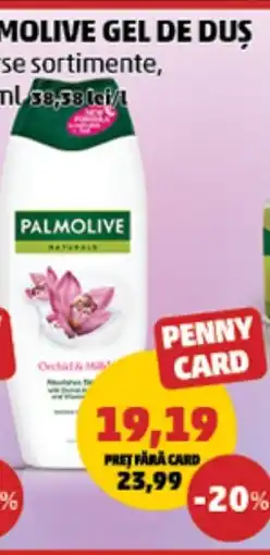 Penny PALMOLIVE Gel de duș Ofertă