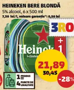 Penny HEINEKEN Bere blondă Ofertă