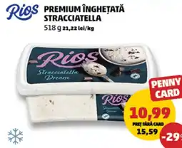 Penny Rios Premium înghețată stracciatella Ofertă