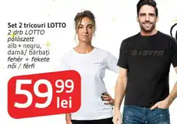 Supeco Set 2 tricouri LOTTO Ofertă