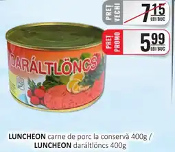 CBA LUNCHEON carne de porc la conservă Ofertă