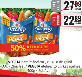 CBA VEGETA bază mâncăruri, cu gust de găină Ofertă
