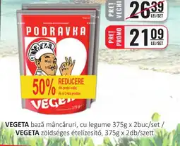 CBA VEGETA bază mâncăruri, cu legume Ofertă