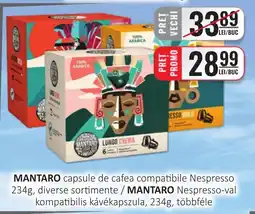 CBA MANTARO capsule de cafea compatibile Nespresso Ofertă