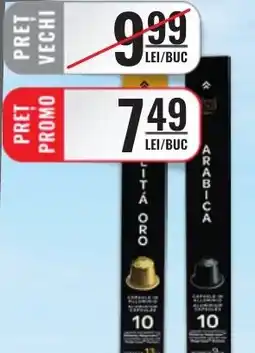 CBA NERO NOBILE capsule de cafea compatibile Nespresso Ofertă