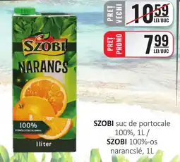CBA SZOBI suc de portocale 100% Ofertă