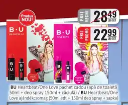 CBA BU Heartbeat/One Love pachet cadou Ofertă