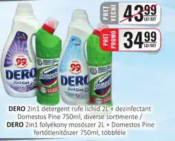CBA DERO 2in1 detergent rufe Ofertă