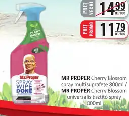 CBA MR PROPER Cherry Blossom spray multisuprafețe Ofertă