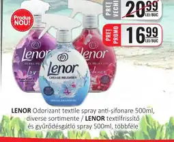 CBA LENOR Odorizant textile spray anti-şifonare Ofertă