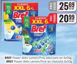 CBA BREF Power Aktiv Lemon/Pine odorizant wc Ofertă