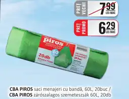 CBA CBA PIROS saci menajeri cu bandă Ofertă