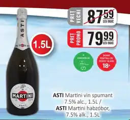 CBA ASTI Martini vin spumant 7.5% alc. Ofertă