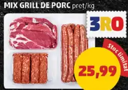 Penny Mix grill de porc Ofertă