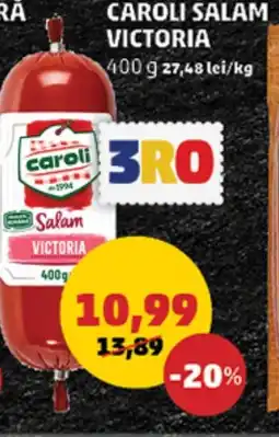Penny Caroli salam victoria Ofertă