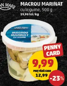 Penny GRAN MARE Macrou marinat cu legume Ofertă