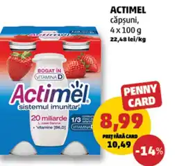 Penny ACTIMEL căpşuni Ofertă