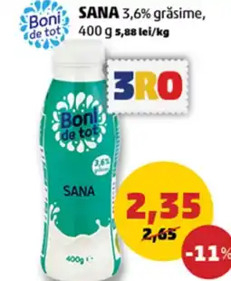 Penny SANA 3,6% grăsime Ofertă