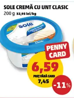 Penny Sole cremă cu unt clasic Ofertă