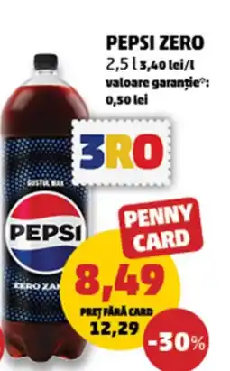 Penny Pepsi zero Ofertă