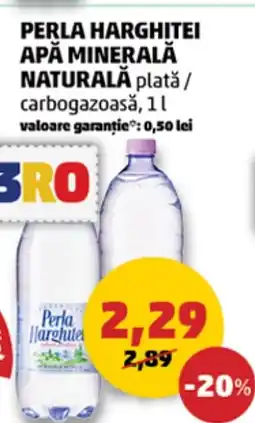 Penny Perla harghitei apă minerală naturală Ofertă