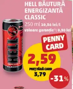 Penny Hell băutură energizantă classic Ofertă