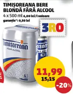 Penny Timişoreana bere blondă fără alcool Ofertă