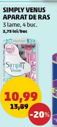 Penny Simply venus aparat de ras Ofertă