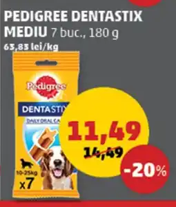 Penny Pedigree dentastix mediu Ofertă