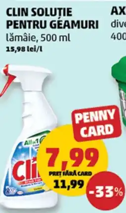 Penny Clin soluţie pentru géamuri Ofertă