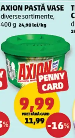 Penny Axion pastă vase Ofertă