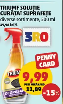 Penny Triumf soluție curățat suprafețe Ofertă