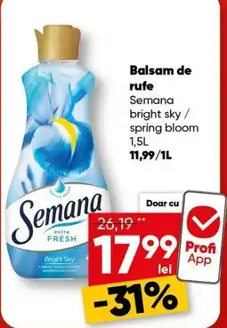 PROFI Balsam de rufe Ofertă