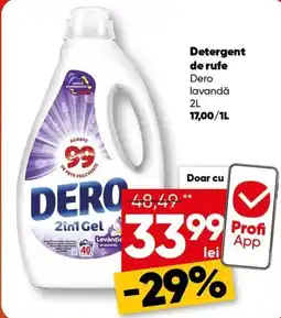 PROFI Detergent de rufe Ofertă