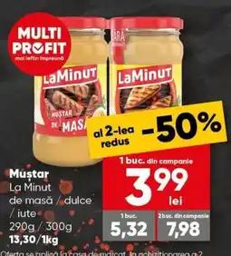 PROFI Mustar La Minut de masă / dulce / iute Ofertă
