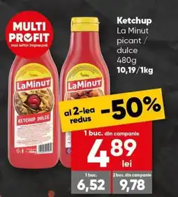 PROFI Ketchup La Minut picant/ dulce Ofertă