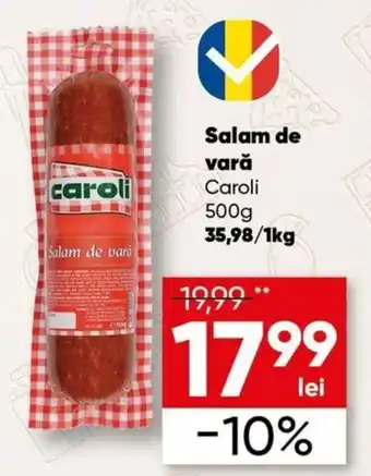 PROFI Salam de vară Caroli Ofertă