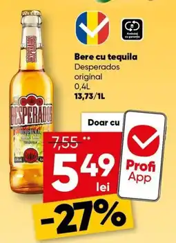 PROFI Bere cu tequila Desperados original Ofertă