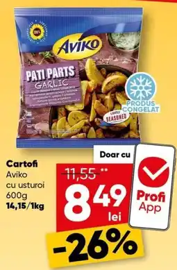 PROFI Cartofi Aviko cu usturoi Ofertă