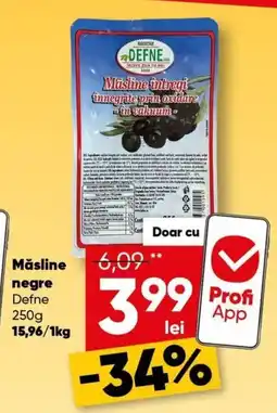 PROFI Măsline negre Defne Ofertă