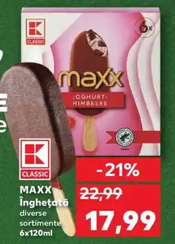 Kaufland MAXX Îngheţată Ofertă