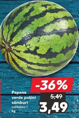 Kaufland Pepene verde puţini sâmburi calitatea Ofertă