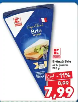 Kaufland Brânză Brie Ofertă
