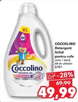 Kaufland COCCOLINO Detergent lichid pentru rufe Ofertă