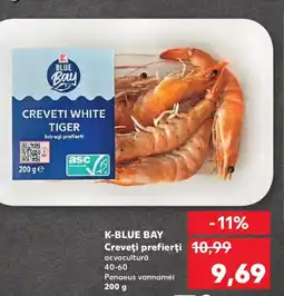 Kaufland K-BLUE BAY Creveţi prefierţi Ofertă