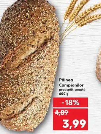 Kaufland Pâinea Campionilor Ofertă
