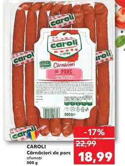 Kaufland CAROLI Cârnăciori de porc Ofertă