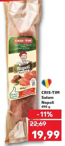 Kaufland CRIS-TIM Salam Napoli Ofertă