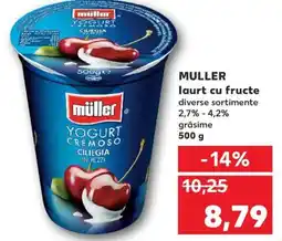 Kaufland MULLER laurt cu fructe Ofertă